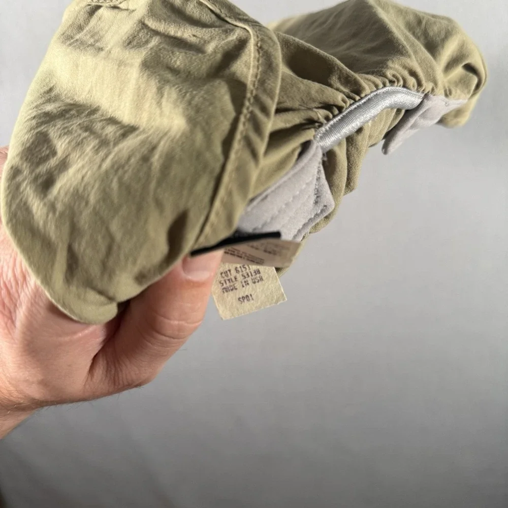 Vintage Patagonia Spoonbill Bimini Hat Cap Neck Flap Khaki Beige SMALL USA